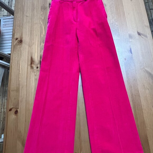 COS Slim-Fit High-Waisted Corduroy Trousers - Picture 3 of 5